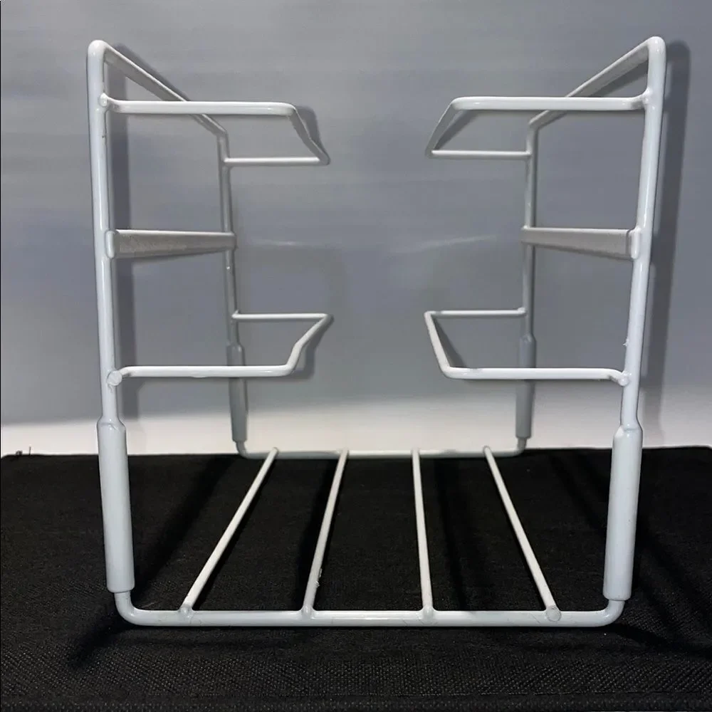 White Metal Storage Rack
